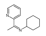 N-cyclohexyl-1-pyridin-2-ylethanimine结构式