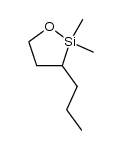 2,2-dimethyl-3-propyl-1,2-oxasilolane Structure