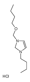1-(butoxymethyl)-3-butyl-1,2-dihydroimidazol-1-ium,chloride Structure