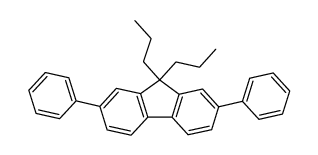 2,7-diphenyl-9,9-dipropylfluorene Structure