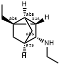 Tricyclo[2.2.1.02,6]heptan-3-amine, N,1-diethyl-, stereoisomer (9CI)结构式