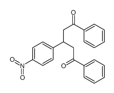 3-(4-nitrophenyl)-1,5-diphenylpentane-1,5-dione Structure