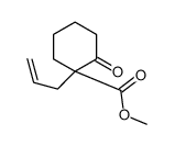 methyl 2-oxo-1-prop-2-enylcyclohexane-1-carboxylate结构式