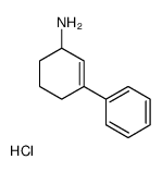 3-phenylcyclohex-2-en-1-amine,hydrochloride Structure