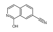 1-oxo-1,2-dihydroisoquinoline-7-carbonitrile Structure