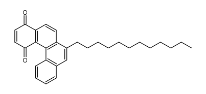 7-dodecylbenzo[c]phenanthrene-1,4-dione Structure