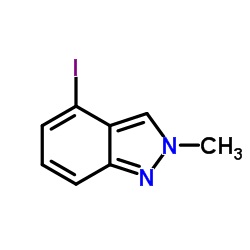 4-Iodo-2-methyl-2H-indazole Structure