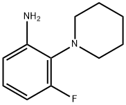 3-氟-2-(1-哌啶基)苯胺图片