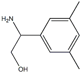2-Amino-2-(3,5-dimethylphenyl)ethanol Structure