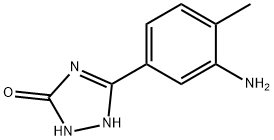 3-(3-amino-4-methylphenyl)-4,5-dihydro-1H-1,2,4-triazol-5-one Structure