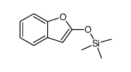 2-(trimethylsilyloxy)benzofuran Structure