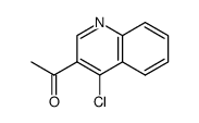 3-acetyl-4-chloroquinoline Structure