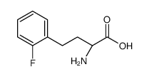 (2S)-2-amino-4-(2-fluorophenyl)butanoic acid结构式