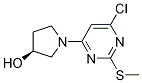 (S)-1-(6-Chloro-2-methylsulfanyl-pyrimidin-4-yl)-pyrrolidin-3-ol structure