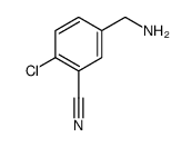4-氯-3-氰基苄胺结构式
