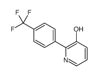 2-[4-(trifluoromethyl)phenyl]pyridin-3-ol Structure