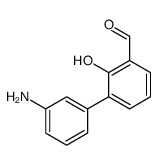 3-(3-aminophenyl)-2-hydroxybenzaldehyde Structure