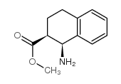 2-Naphthalenecarboxylicacid,1-amino-1,2,3,4-tetrahydro-,methylester,cis-(9CI)结构式