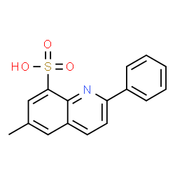 8-Quinolinesulfonic acid,6-methyl-2-phenyl-结构式