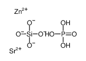 strontium,zinc,phosphoric acid,silicate结构式