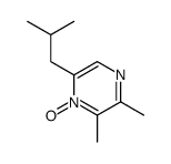 Pyrazine, 2,3-dimethyl-5-(2-methylpropyl)-, 4-oxide (9CI) picture