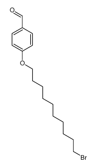 4-(10-bromodecoxy)benzaldehyde Structure