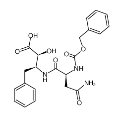 Z-Asn-(2S,3S)-AHPBA-OH Structure