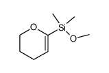 (2-(5,6-dihydro-4H-pyranyl))dimethylmethoxysilane Structure