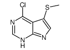 4-chloro-5-methylsulfanyl-7H-pyrrolo[2,3-d]pyrimidine图片