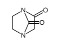 1,4-Diazabicyclo[2.2.1]heptane-2,7-dione(9CI) Structure