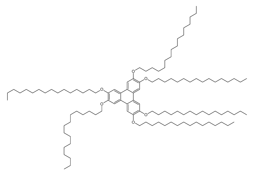 2,3,6,7,10,11-hexahexadecoxytriphenylene Structure