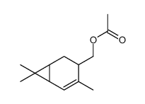 2-carene-4-methanol acetate Structure