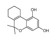 7,8,9,10-Tetrahydro-6,6-dimethyl-6H-dibenzo[b,d]pyran-1,3-diol结构式