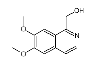 (6,7-dimethoxyisoquinolin-1-yl)methanol结构式