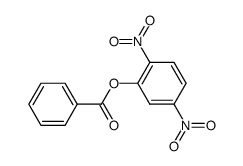 2,5-dinitrophenyl benzoate结构式