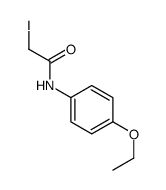 N-(4-ethoxyphenyl)-2-iodoacetamide结构式
