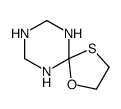 1-oxa-4-thia-6,8,10-triazaspiro[4.5]decane结构式