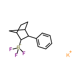 Potassium trifluoro(3-phenylbicyclo[2.2.1]heptan-2-yl)borate structure