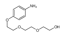 2-[2-[2-(4-aminophenoxy)ethoxy]ethoxy]ethanol Structure