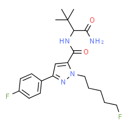 5-fluoro-3,5-ADB-PFUPPYCA Structure