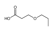 3-Propoxypropanoic acid Structure