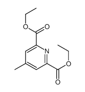 diethyl 4-methylpyridine-2,6-dicarboxylate结构式