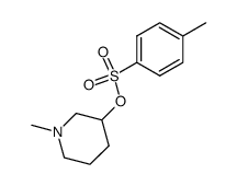 1-methyl-3-(toluene-4-sulfonyloxy)-piperidine结构式