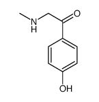 ETHANONE, 1-(4-HYDROXYPHENYL)-2-(METHYLAMINO)-结构式
