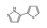 5-(thiophen-2-yl)-1H-pyrazole structure