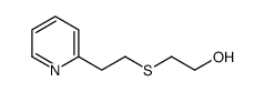 2-(2-pyridin-2-ylethylsulfanyl)ethanol Structure