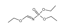 ethyl-[N-(diethoxyphosphonyl)]formimidate Structure