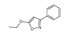 5-Ethoxy-3-phenylisoxazole结构式