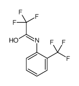 Acetamide, 2,2,2-trifluoro-N-[2-(trifluoromethyl)phenyl]-结构式