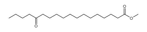 methyl-14-oxooctadecanoate结构式